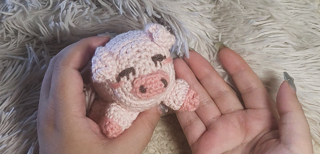 Amigurumi Sleepy Pig