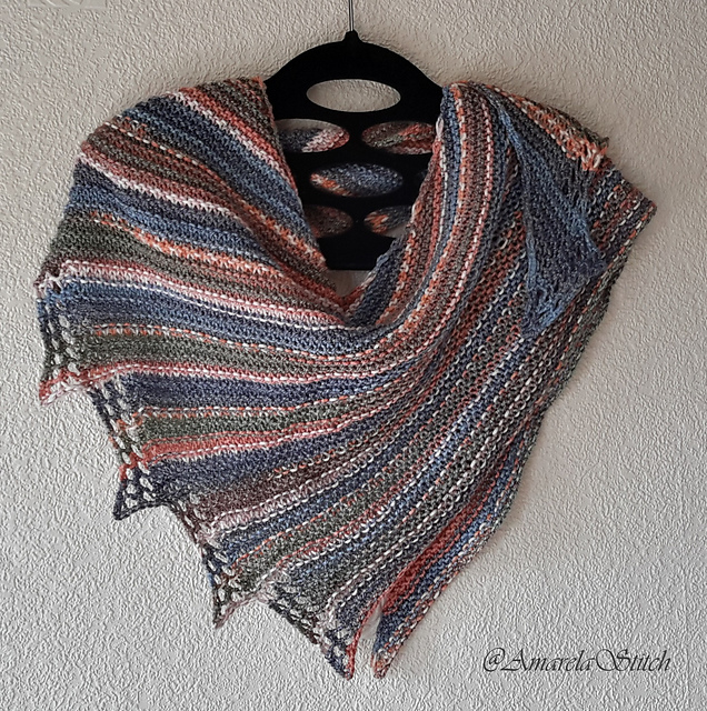 Ten Steps Shawl