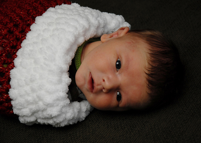 Infant Christmas Cocoon