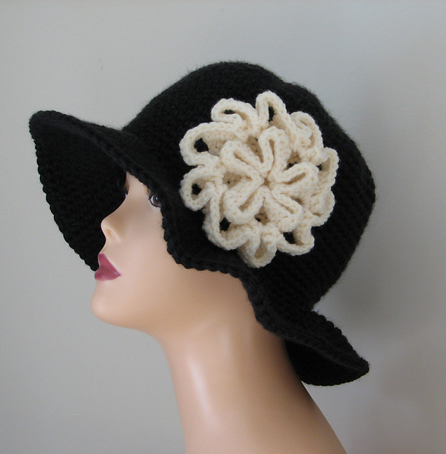 Rosetta Wide Brim Hat