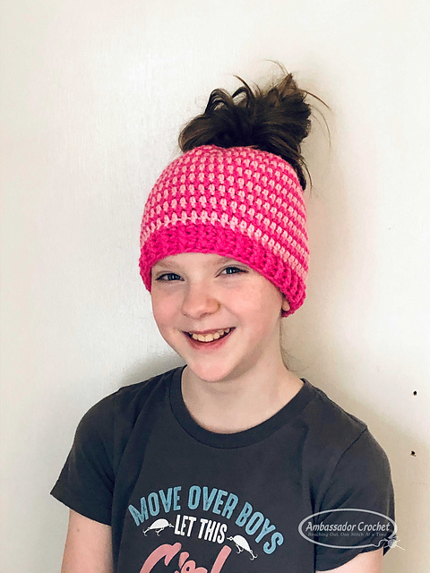 Love My Messy Bun for Kids