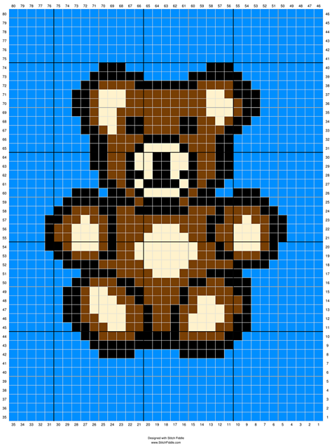 Teddy Bear Baby Blanket