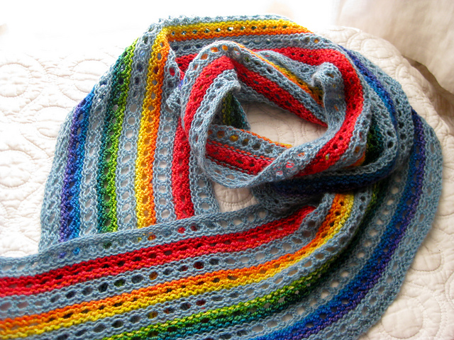 Blue Skies Scarf