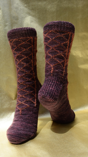 Charmed Diamond Socks