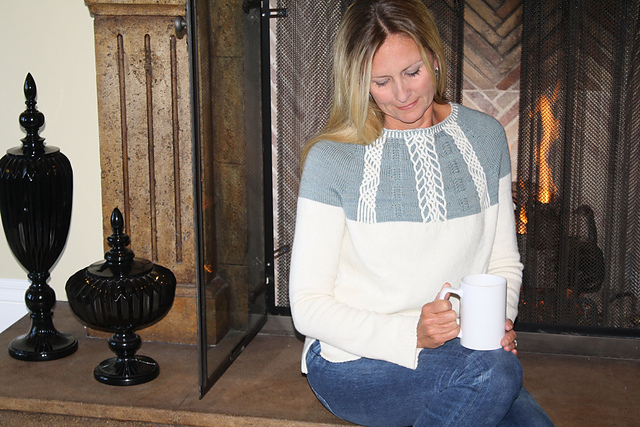 The Wedgwood Twist Sweater