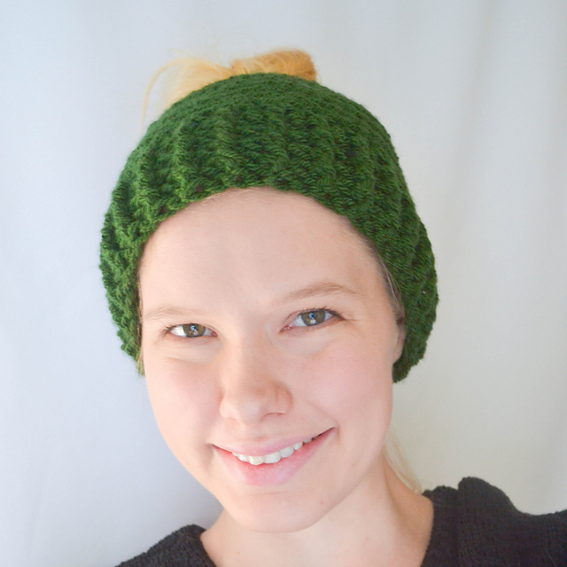 1 Hour Messy Bun Hat