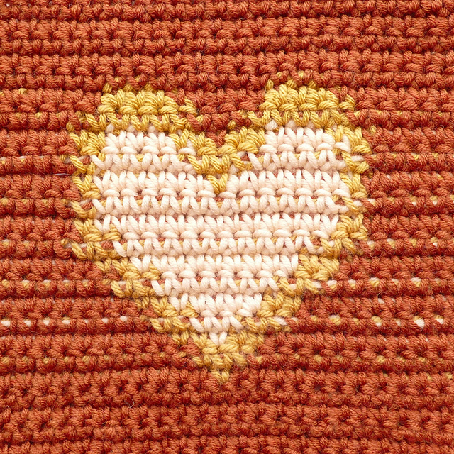 Tapestry Heart Squares