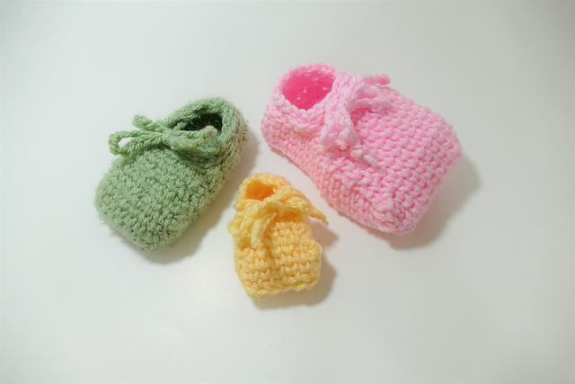 Julia Baby Booties