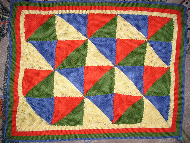 Design G - "Patchwork" Baby Blankets