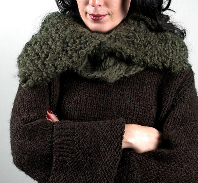Green Warbler Cowl