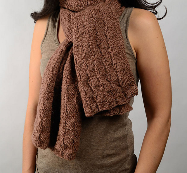 Rana Checker Scarf & Shawl