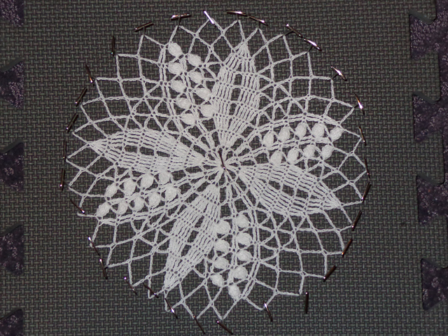Small Hyacinth Doily in Delta Crochet