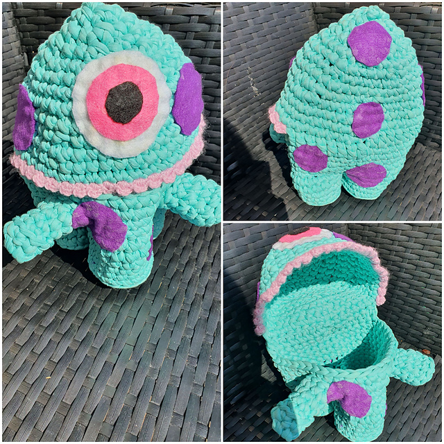 Monster Toy Basket