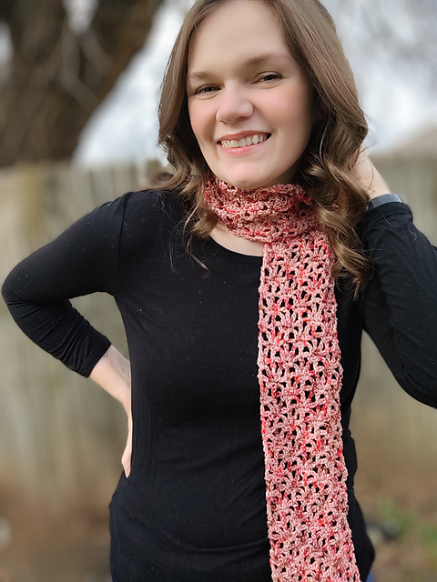 Apple Blossom Scarf