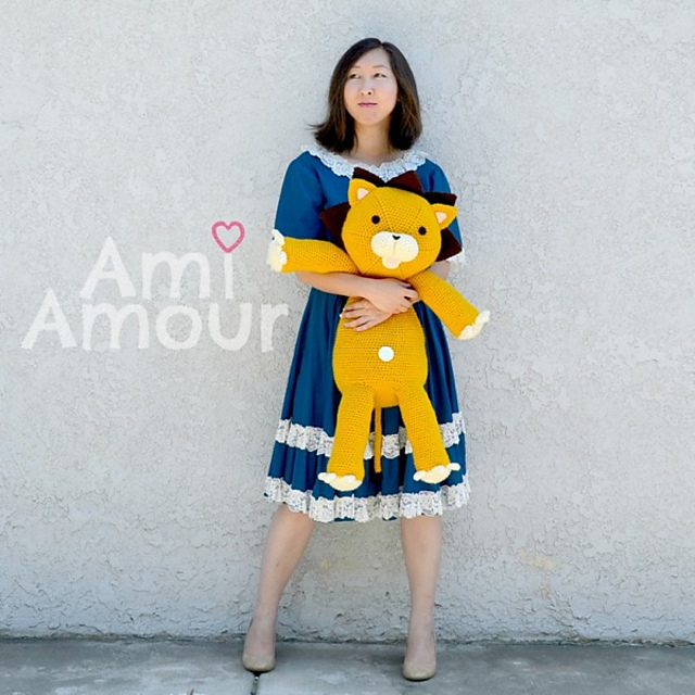 Lion Amigurumi Kon Doll