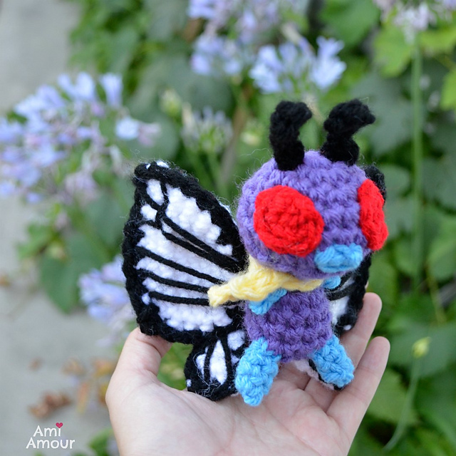 Butterfree Pokemon Amigurumi