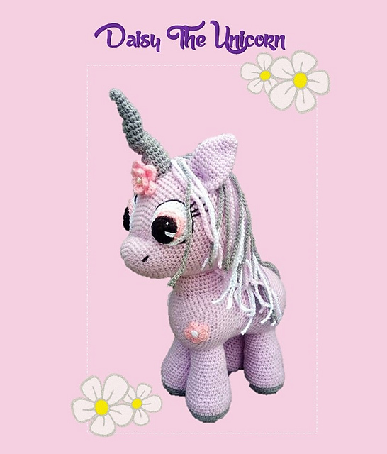 Ravelry: Daisy the unicorn pattern by Ami By D