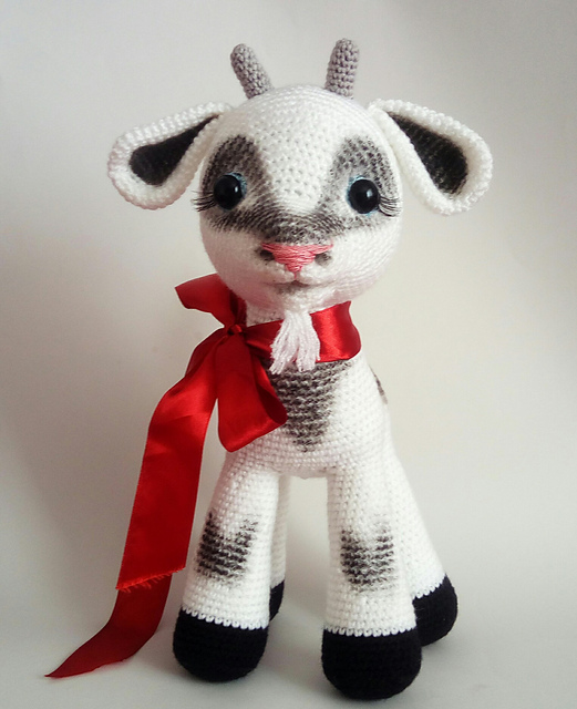 Poppy the goat