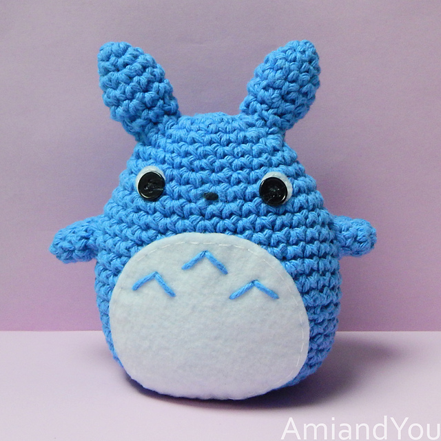 Blue Chu Totoro