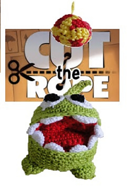 Om nom, cut the rope