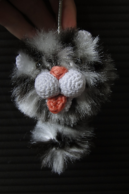 Miauw the cat - key ring