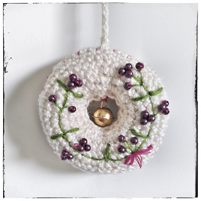 Kerstkrans mini