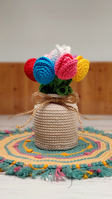 Tulip Vase and Tulips
