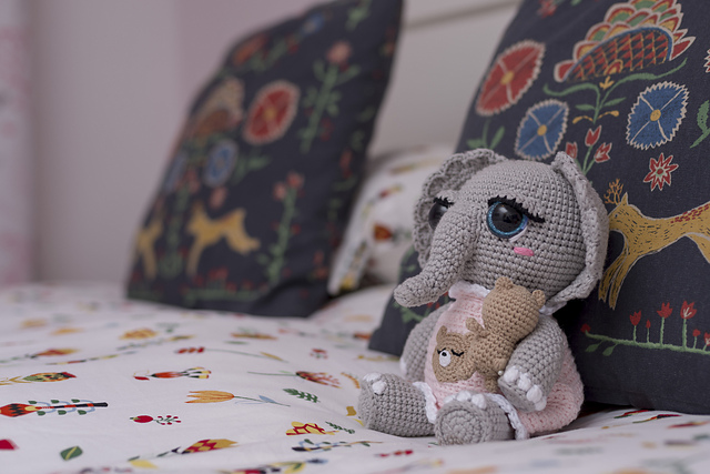 Jacinta the Elephant amigurumi