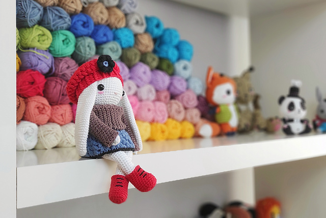 Bunny Carla amigurumi