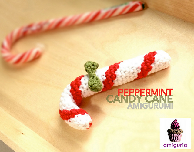 Ravelry: Peppermint Candy Cane Amigurumi pattern by Amiguria Amigurumi