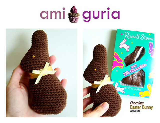 Amigurumi Chocolate Easter Bunny