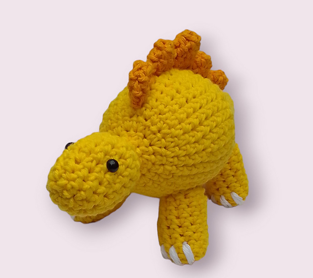 Dino amigurumi versión 1