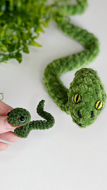 Ravelry: Little snake pattern by Oksana Davydchuk