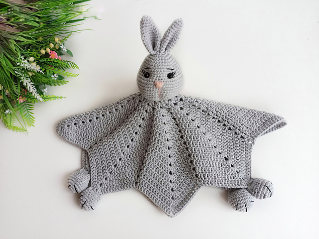Bunny baby lovey