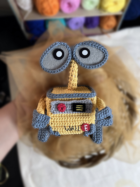 Walle robot Amigurumi