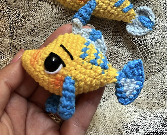 Flounder amigurumi