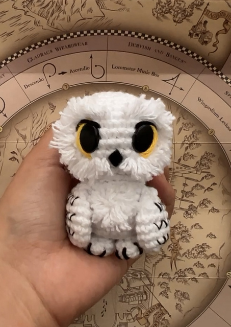 Ravelry: Lechuza Hedwig pattern by Amigurumi _ak