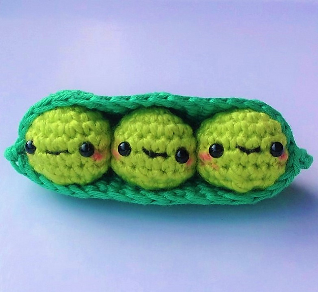 Peas In A Pod Amigurumi