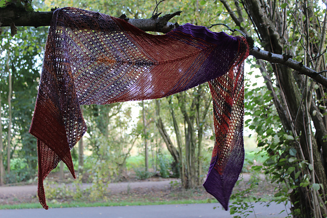 Paint me Right Shawl