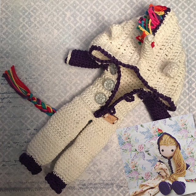 Elsa Outfit: Unicorn Onesie