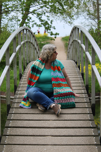 Cocktails by the Sea Shawl