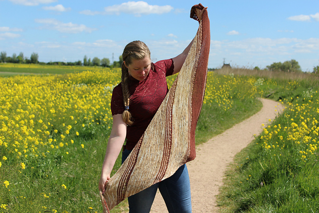Cinnamon Street Shawl