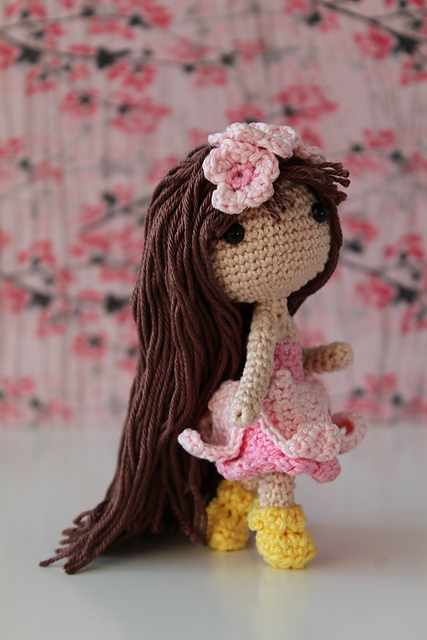 Ravelry: Chibi Amigurumi Sakura pattern by Alexandra Boonstra
