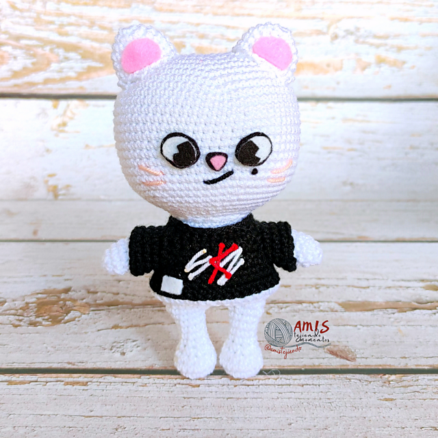 Jiniret SKZOO Hyunjin Amigurumi