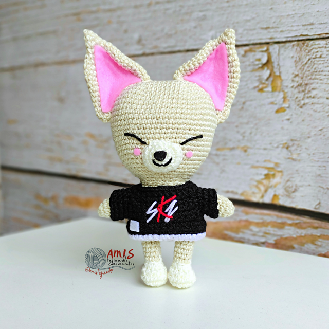 FoxI.Ny Amigurumi SKZOO Jeongin