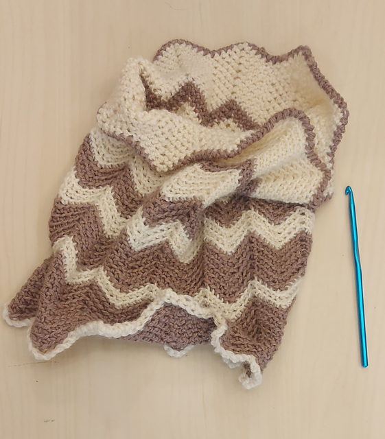 Fibonacci Cowl (crochet version)