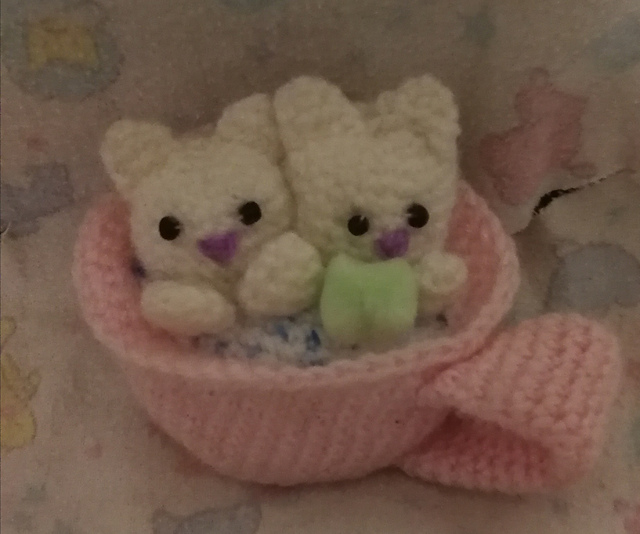 Gatitos en tazita