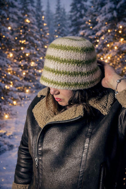 Felted bucket hat