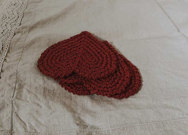 Coaster heart in case