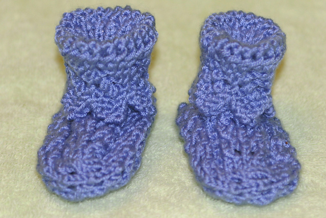 Lacy Cuffed Booties